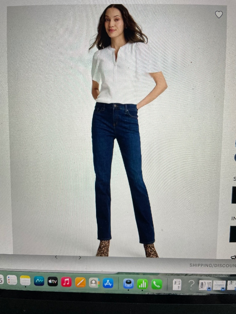 PRICE DROP! Chico's So Slimming Girlfriend Slim Leg Jeans  - US 8R, Chico's 1R